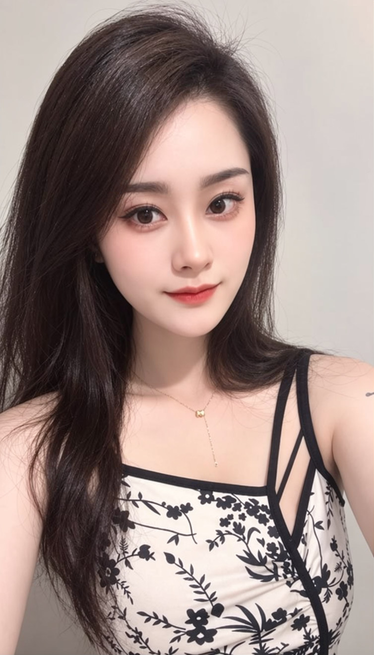 22-year-old Asian escort Baby posing in Auckland apartment, private escort service