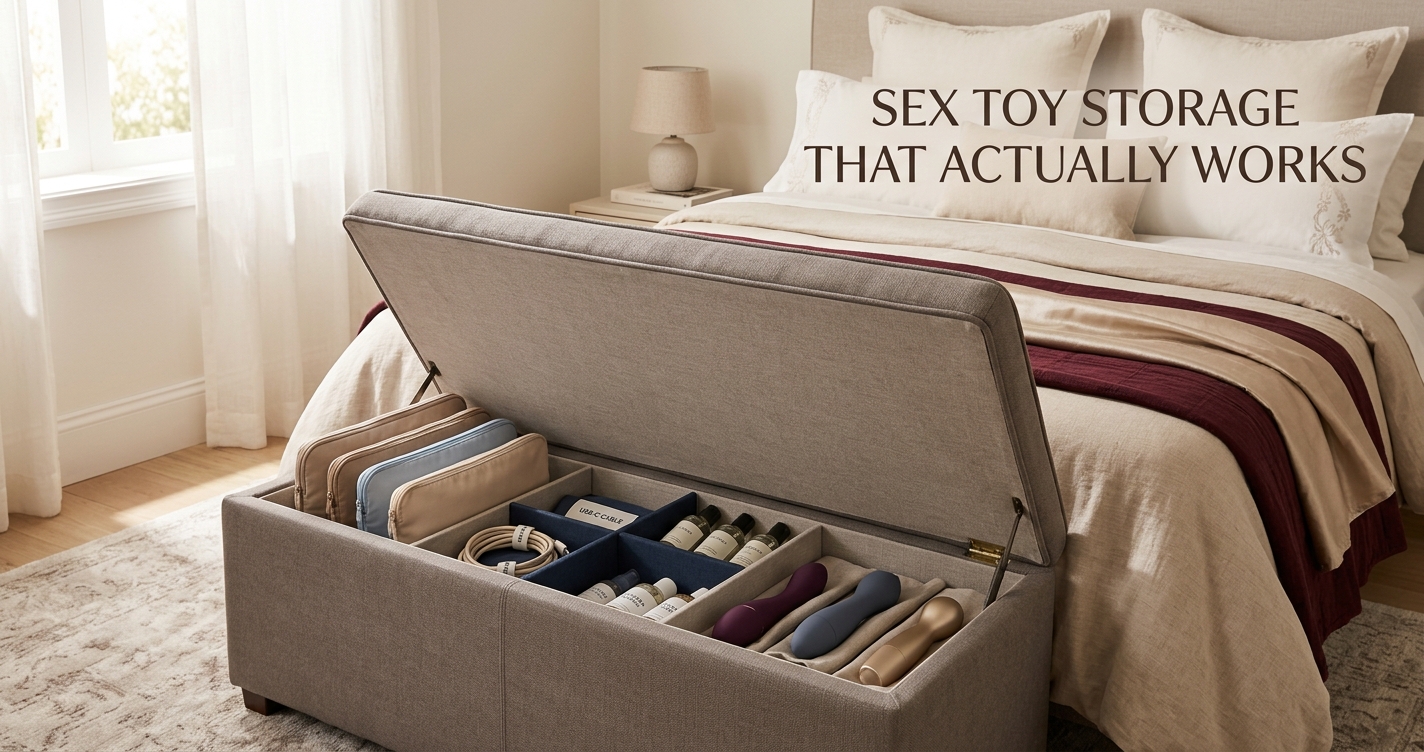 Sex Toy Storage That Actually Works: A Practical Guide to Safety, Hygiene and Organisation
