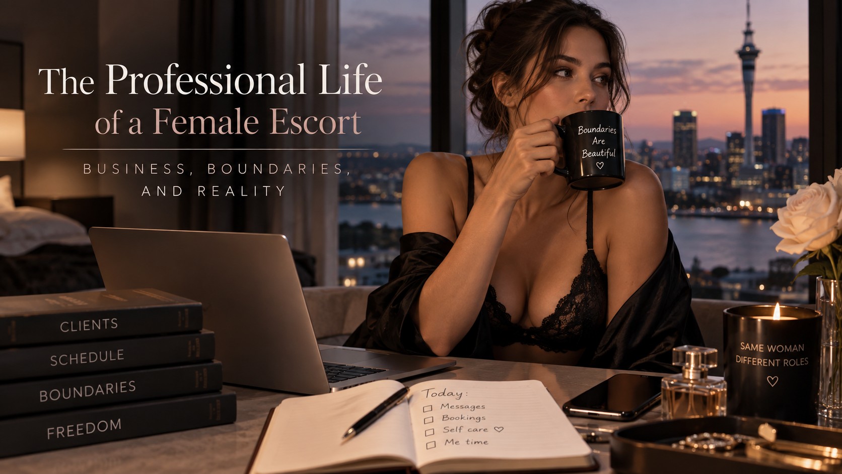 The Professional Life of a Female Escort: Business, Boundaries, and Reality