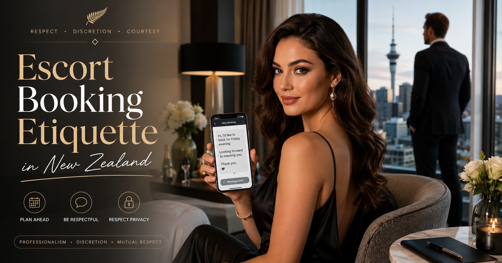 How to Book an Escort in New Zealand Without Being That Client