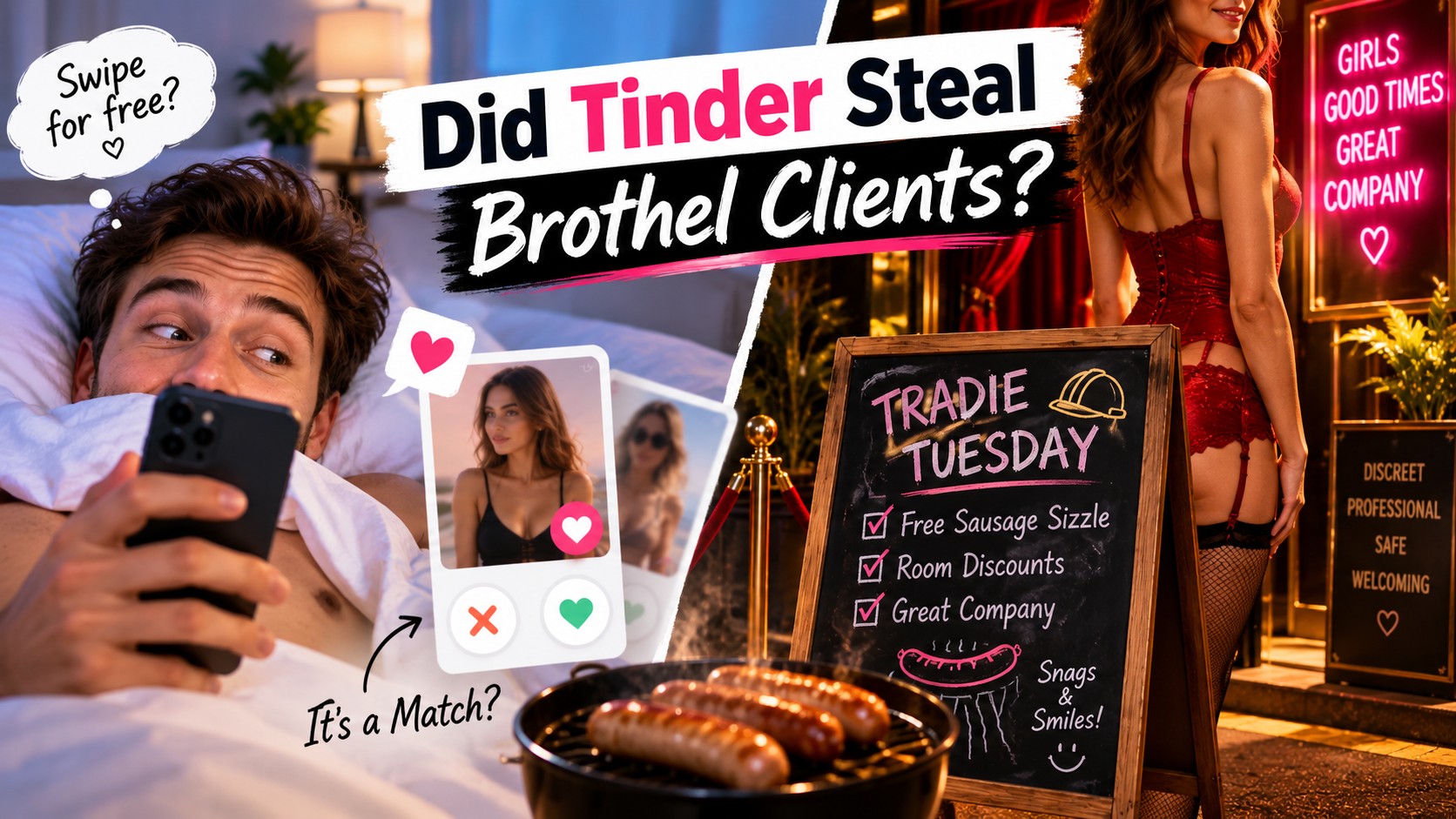 Did Tinder Really Steal Queensland Brothel Clients?