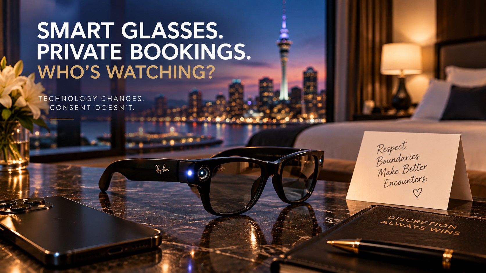 Smart Glasses, Secret Cameras and Auckland Escort Privacy